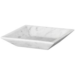 Dish in White Carrara Marble by Studioformart, Italy