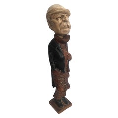 Meerschaum Hand-Carved Pipe-Head Male Figure