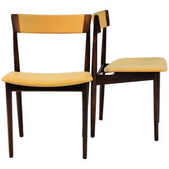 1960s Set of Ten Henry Rosengren Hansen Model 39 Dining Chairs in Rosewood