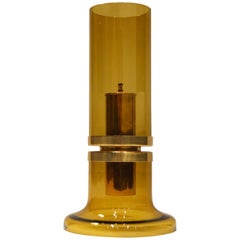 Vintage Hans-Agne Jakobsson Kerosene /Oil Lamp in Brass