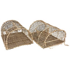 Vintage French Foldable Lobster Trap Vintage French Foldable Lobster Trap