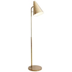 Vintage Taito Floor Lamp in Brass