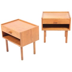 Pair of Nightstands by Wegner