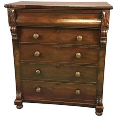 19th Victorian Mahogany Chest of Drawers