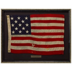 Antique 13-Star ZZ Flag, with 3-2-3-2-3 Star Pattern