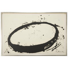 Single Color Etching by Richard Serra Titled L.A.9.8