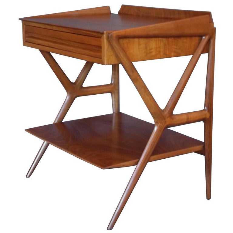 Architectural Side Table Ico Parisi Italy For Sale at 1stdibs