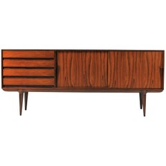 1960s Gunni Omann Rosewood Sideboard model 18 by Omann Jun