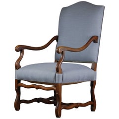 Large French Os de Mouton Armchair