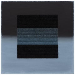 "Untitled" Painting with Beadwork by Dyani White Hawk