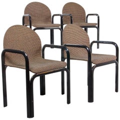 Set of Four Gae Aulenti 54A Chairs