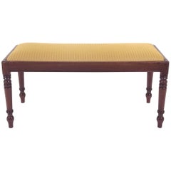 Early 19th Century Mahogany Window Seat