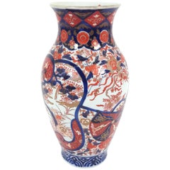 19th Century Japanese Meiji Period Pottery Vase