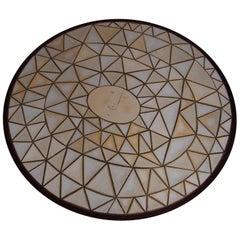 Round Low Table by Roger Capron, circa 1980