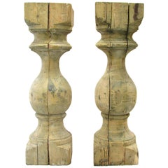 Large Wooden Balusters