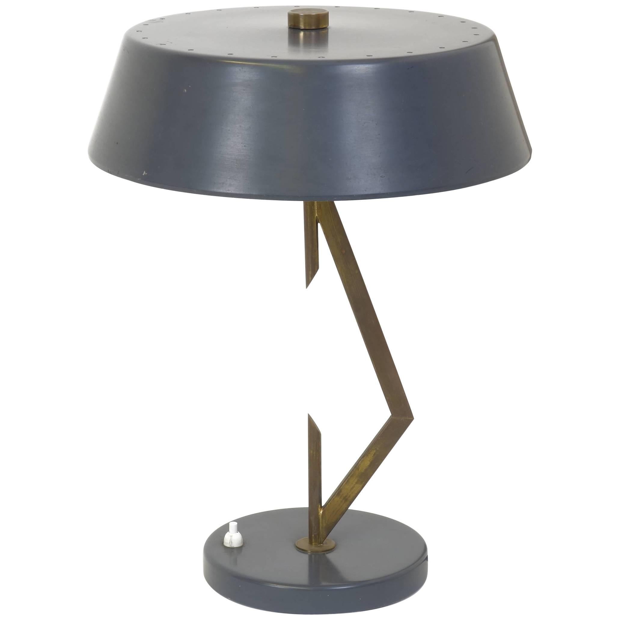 Desklamp, Table Lamp in the Style of Louis Kalff, Desklight, More Lighting Italy For Sale