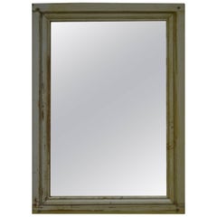 Pine Wall Mirror from Antique French Panel