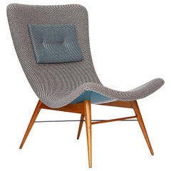 Midcentury Lounge Chair by Miroslav Navratil for Cesky Nabytek, 1960s