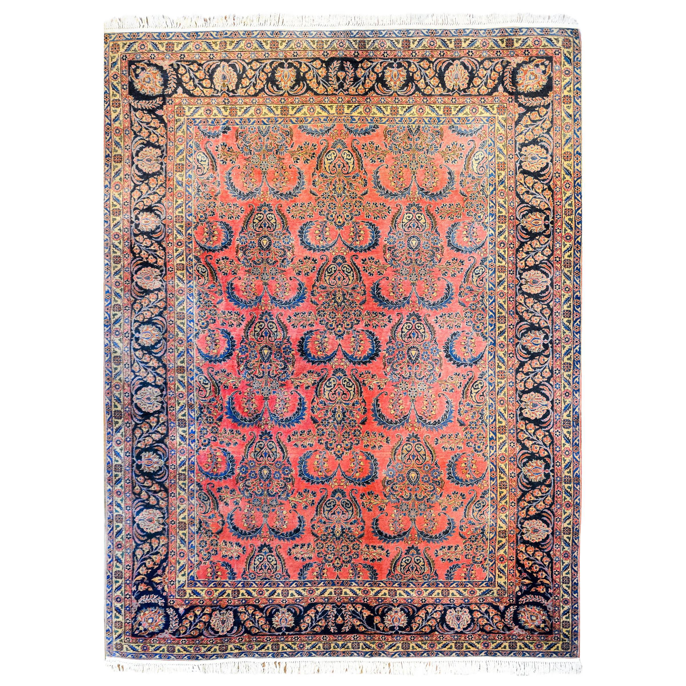Tree-of-Life Kashan Rug at 1stDibs