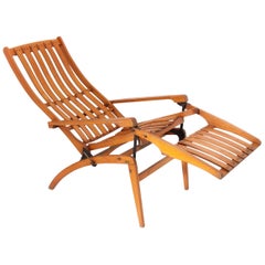 Thonet Siesta Medizinal Bentwood Lounge Chair:: Hans & Wassili Luckhardt:: 1930er Jahre