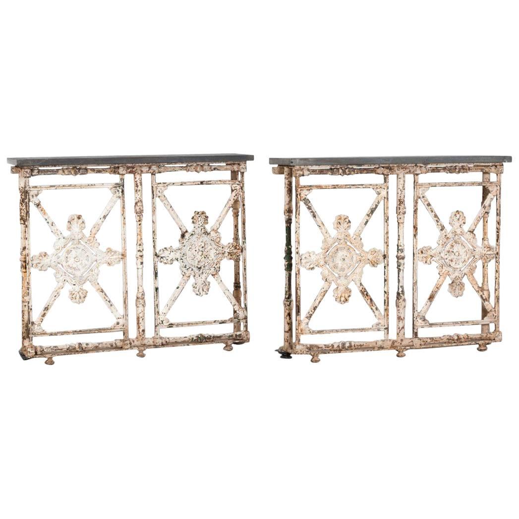 Pair of 19th Century Bespoke Console Tables 