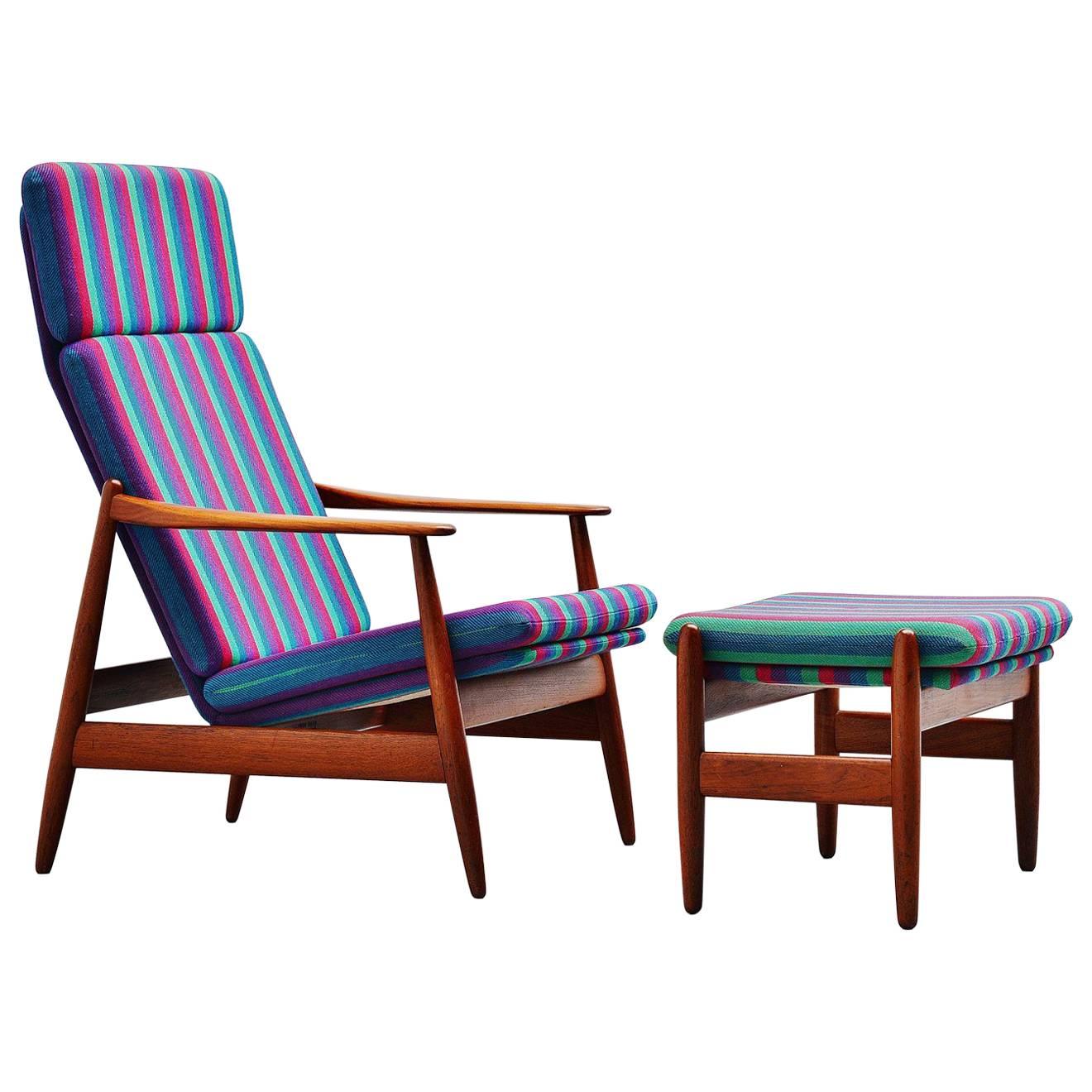 Poul Volther Lounge Chair by Frem Røjle, Denmark, 1960