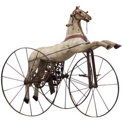 Late 19th Century French Horse Tricycle