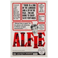 Alfie US Film Poster, 1966