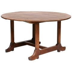 Used Spanish Colonial Narra Wood "Boot Table", Mid-19th Century