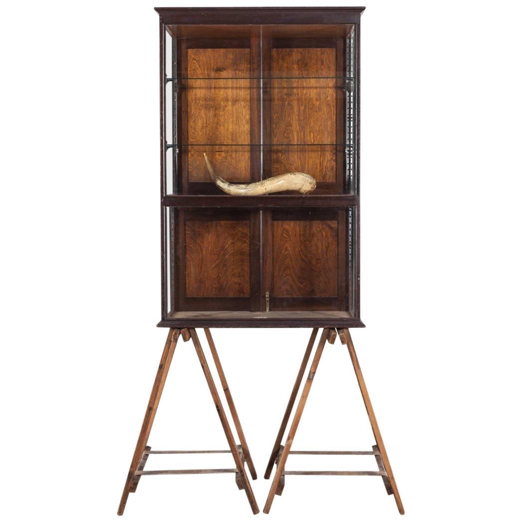 Early 20th Century Shop Glass Display Cabinet