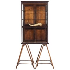 Antique Early 20th Century Shop Glass Display Cabinet