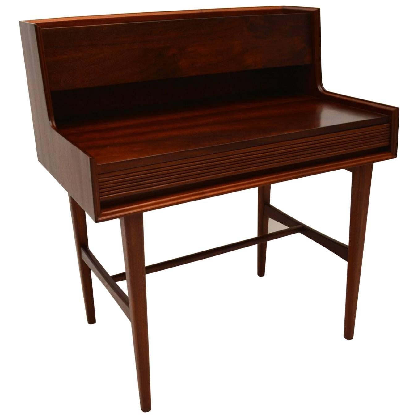 1950s Vintage Walnut Desk