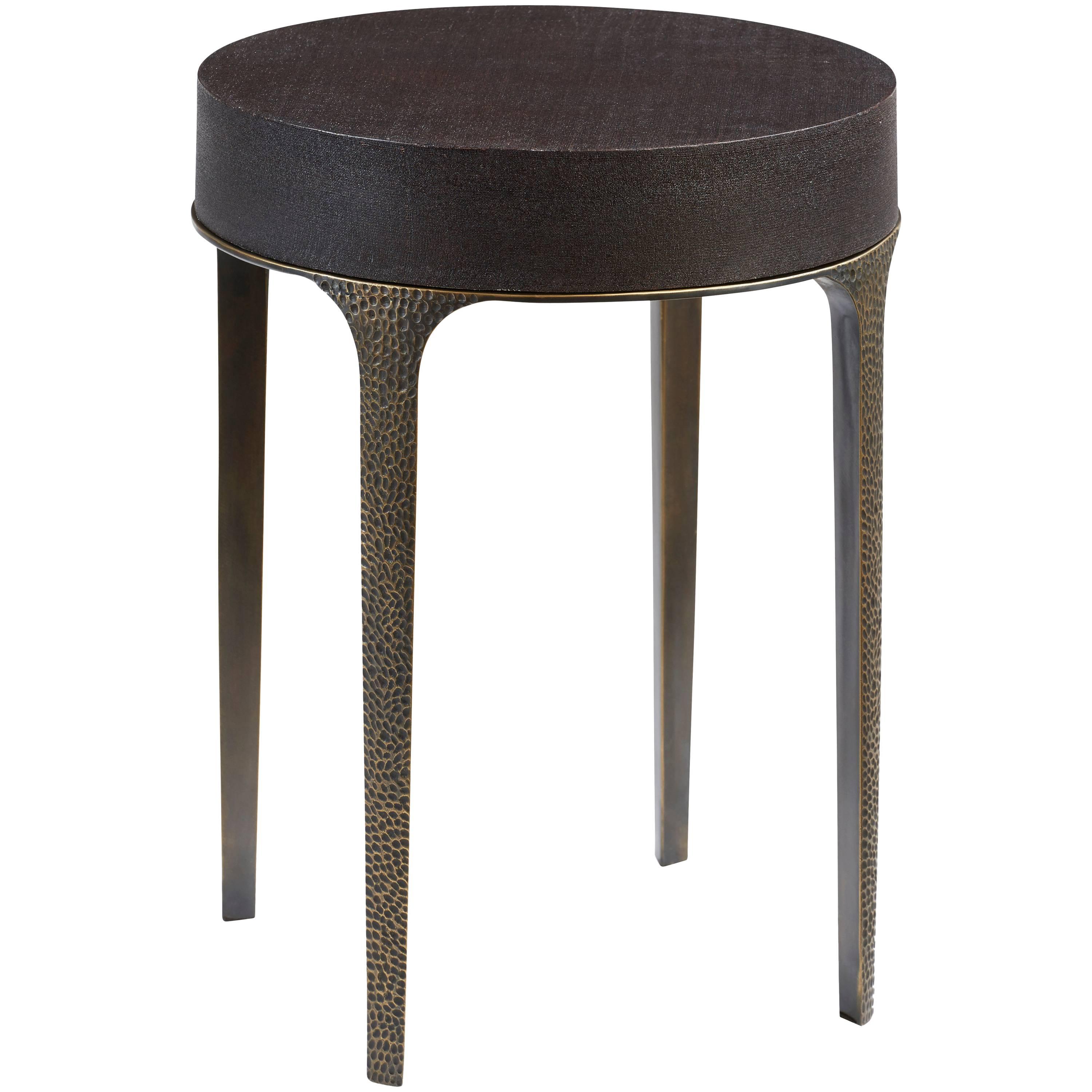 Side Table, LADY BUG by Reda Amalou Design, 2017, Legs in Hammered bronze  For Sale