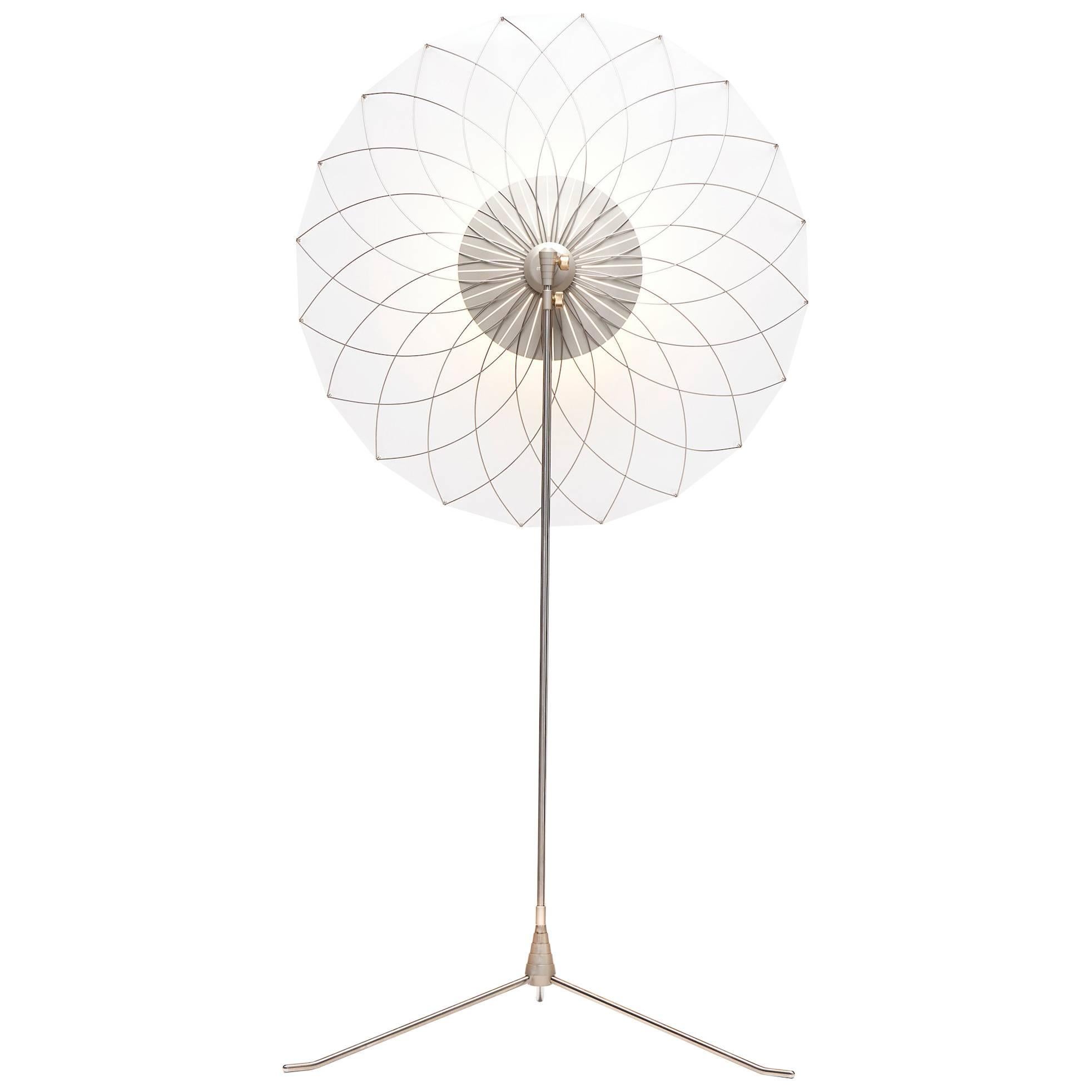 Moooi Filigree Dimmable LED Floor Lamp by Rick Tegelaar For Sale