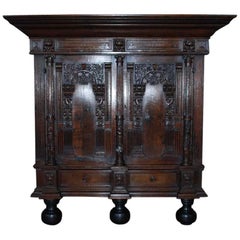 Used 18th Century Dutch Renaissance Cabinet