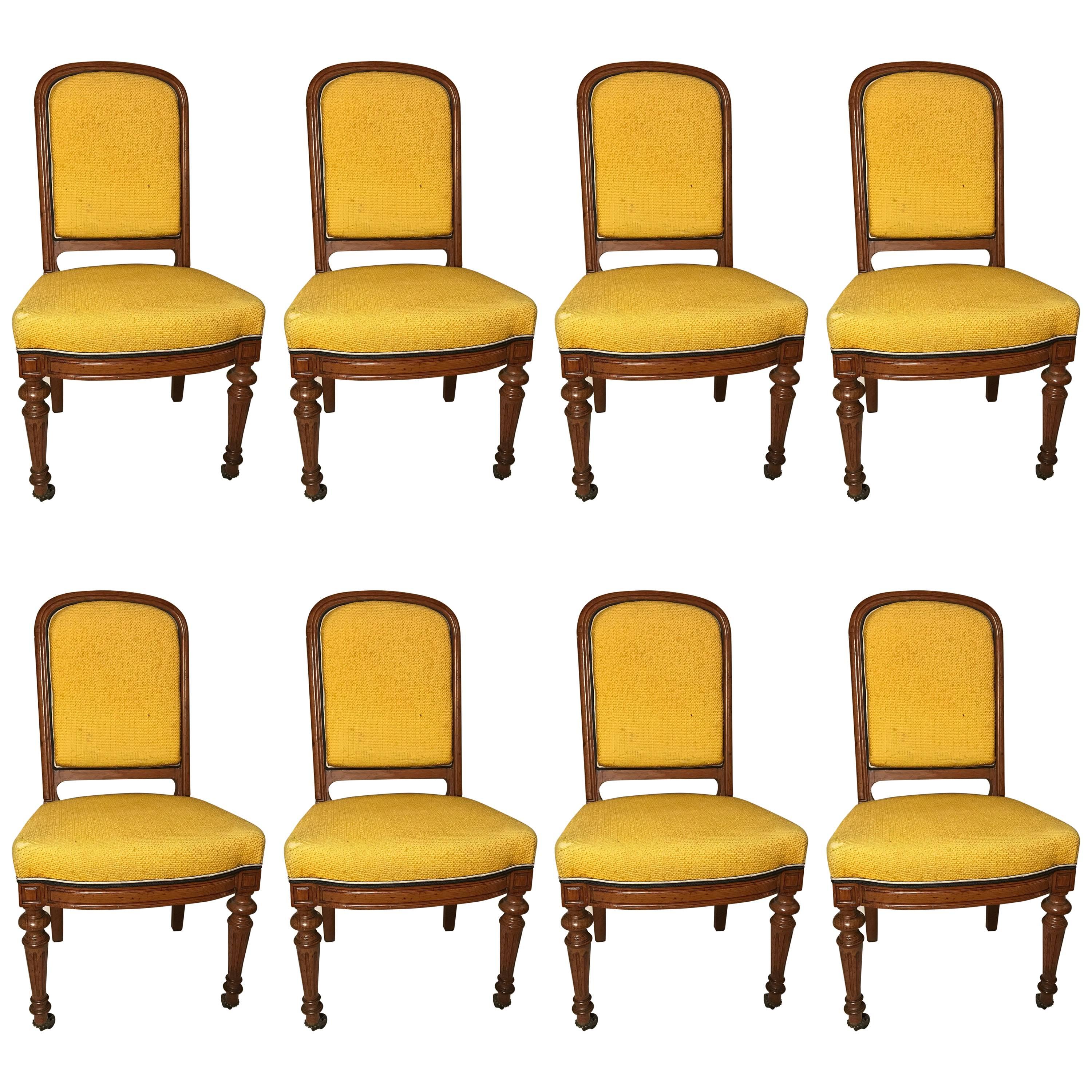 Set of Eight Chairs, Germany 1880