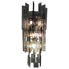 Mid-Century Modern Chandelier by Carlo Nason for Mazzega, circa 1960