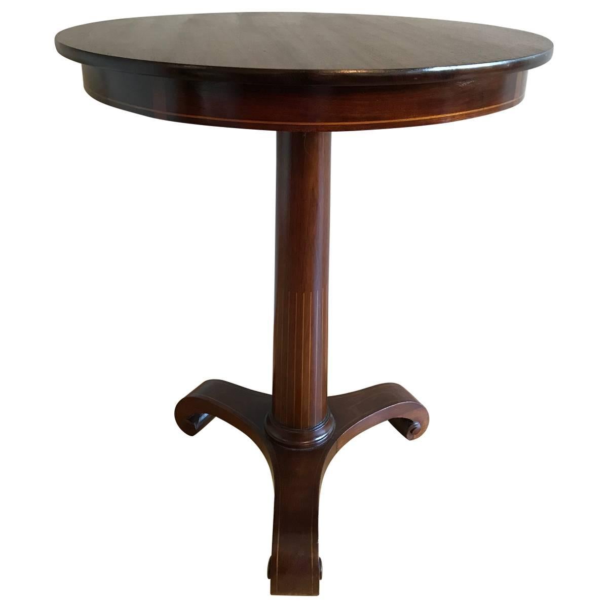 Regency Style Circular Table For Sale