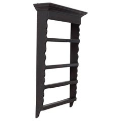 Antique George II Oak Plate Rack