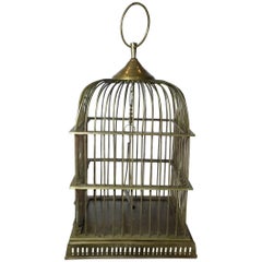 Antique Brass Birdcage