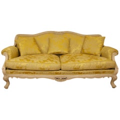 Hand Carved, Louis XV Style Sofa Made By La Maison London