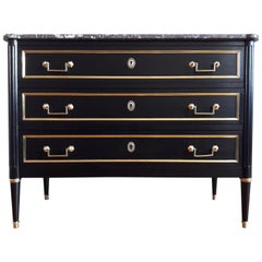 Vintage French Louis XVI Style Chest of Drawers Commode