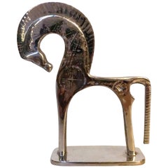 Vintage Aluminium Horse in the Style of Frederick Weinberg