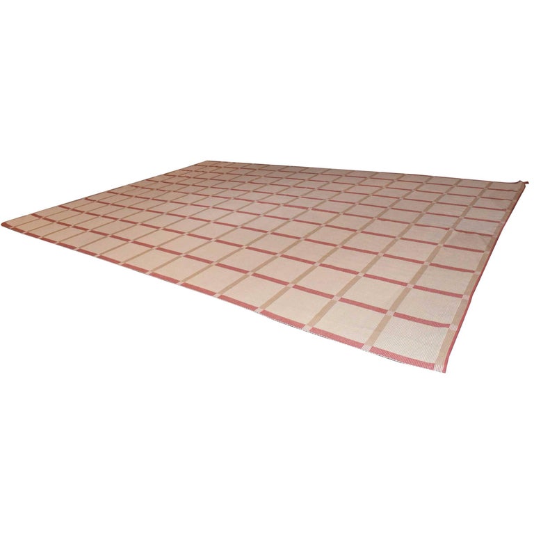 Large Elizabeth Eakins Handwoven Rug For Sale at 1stDibs