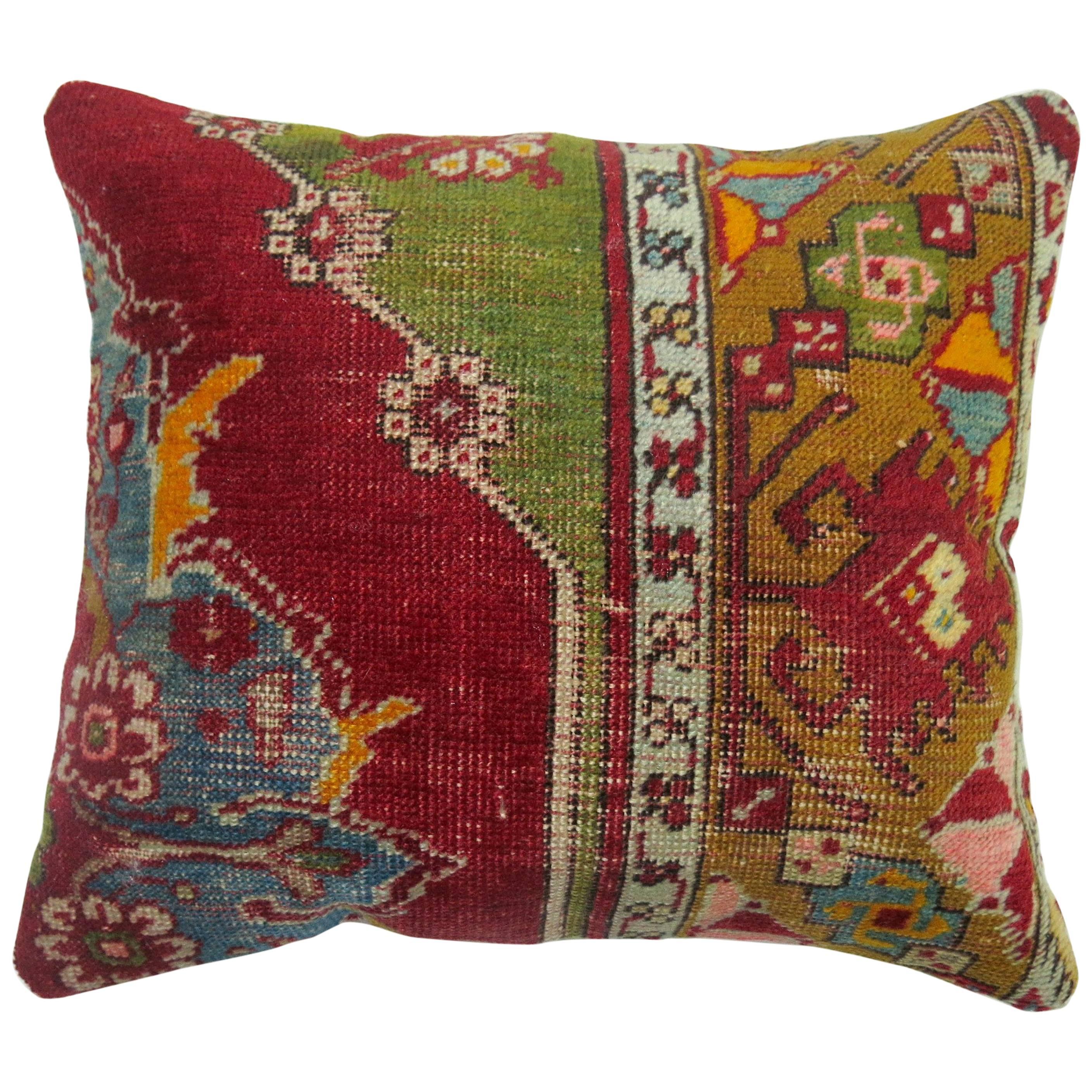 Bohemian Turkish Rug Pillow