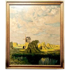 Hans Hartig Post Impressionist Landscape