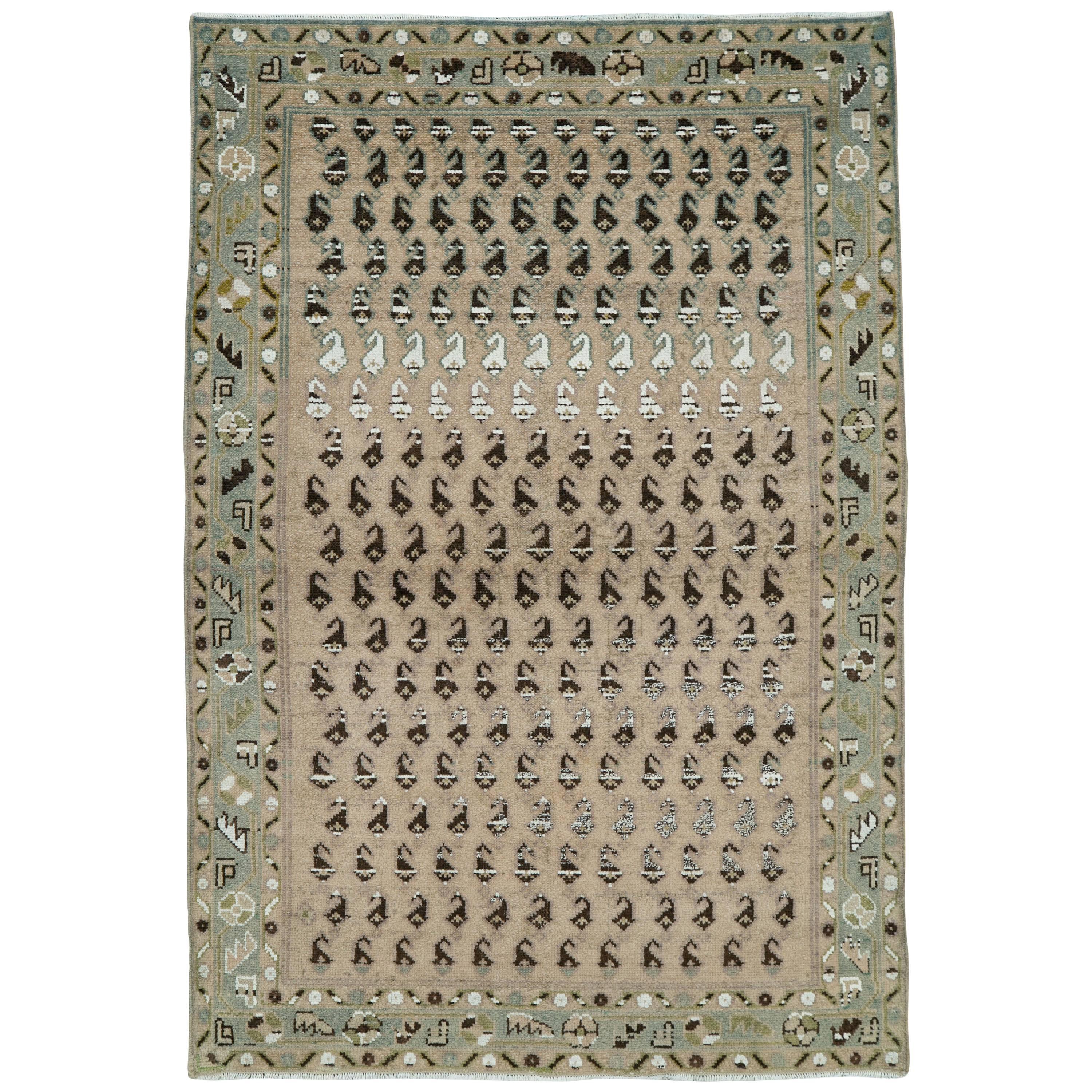 Tapis persan Malayer vintage