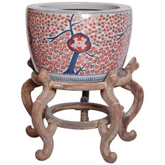 Asian Planter on Stand