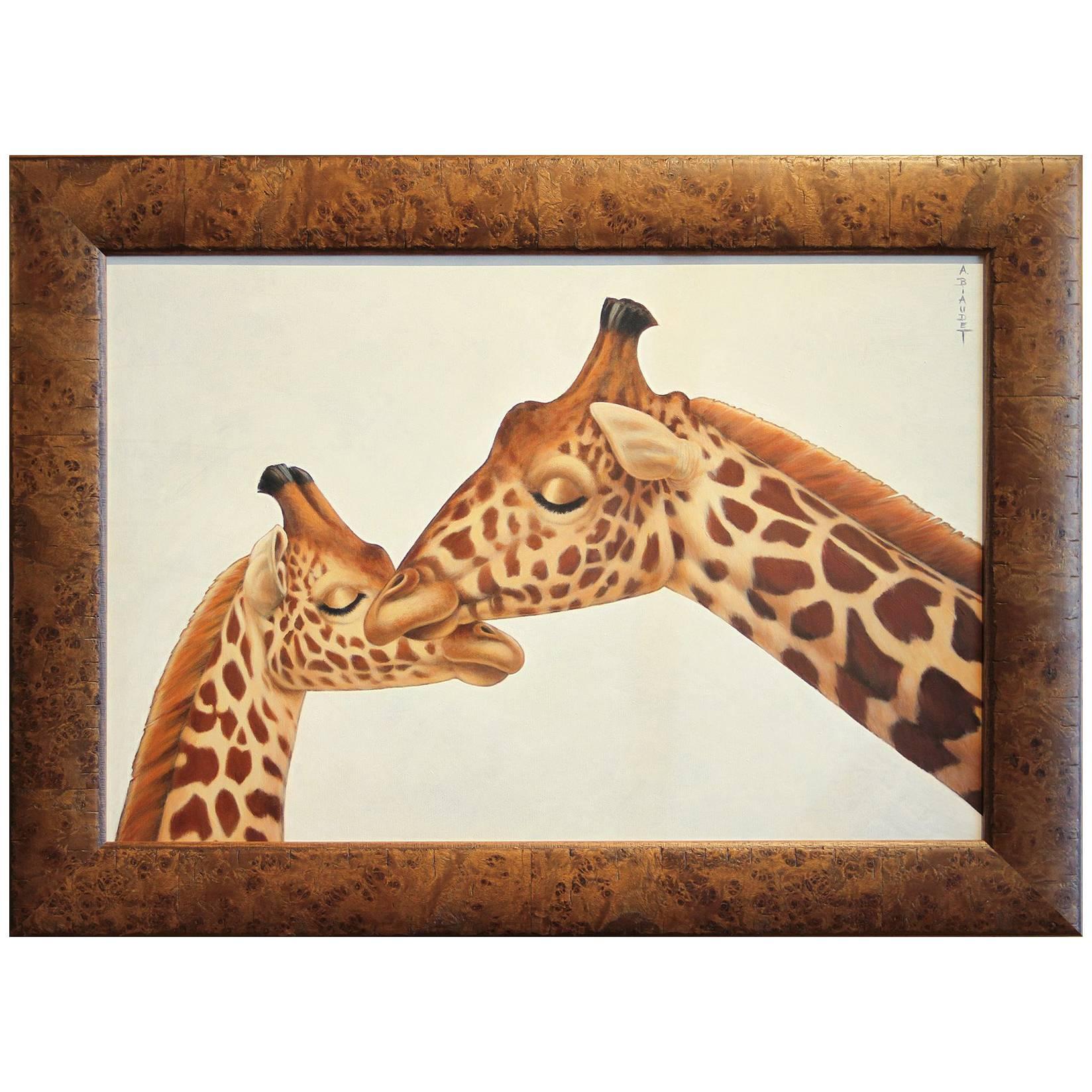 Annick Biaudet Disney Artist Girafes