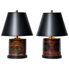 Antique Betel Nut Box Lamps